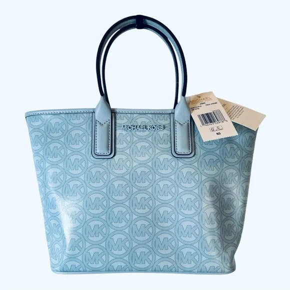 Michael Kors Jodie Mini Tote with Logo Pattern NWT - Picture 10 of 11